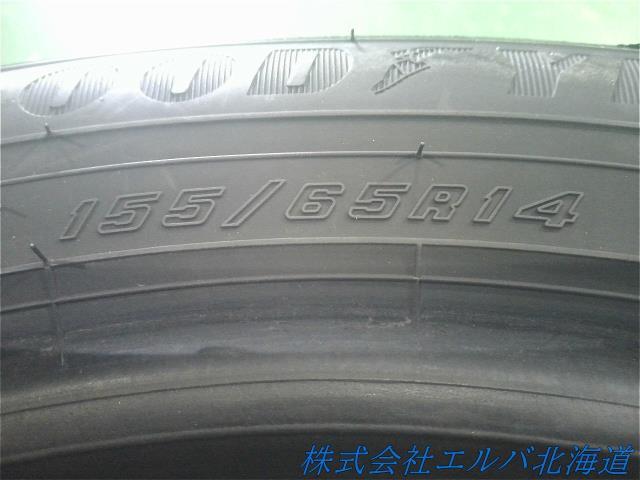 グッドイヤー／アイスナビ８　１５５／６５Ｒ１４　２２年／スタッドレス／１本のみ