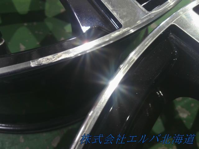 １８×７．５Ｊ＋４８・５穴　ＰＣＤ１００　社外・１０スポーク・ＳＲ・アルミホイール・４本セット