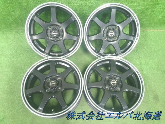 コンパクトカー用　１４×５．５Ｊ　＋３８　４穴　ＰＣＤ１００・アルミホイール・４本セット