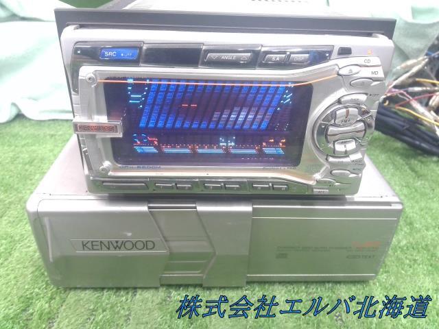 【ジャンク】スズキオプション・ＫＥＮＷＯＯＤ・２ＤＩＮ・オーディオ＋ＣＤチェンジャー