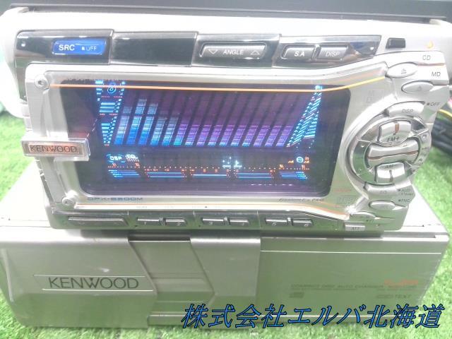 【ジャンク】スズキオプション・ＫＥＮＷＯＯＤ・２ＤＩＮ・オーディオ＋ＣＤチェンジャー