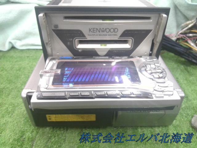 【ジャンク】スズキオプション・ＫＥＮＷＯＯＤ・２ＤＩＮ・オーディオ＋ＣＤチェンジャー