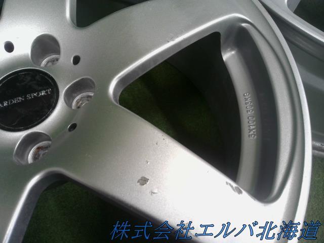 １７ｘ７Ｊ＋４８・５穴　ＰＣＤ１００／スピードスター・ＶＳヴァイター・ＶＡＲＤＥＮ－ＳＰＯＲＴ・アルミホイール・４本セット